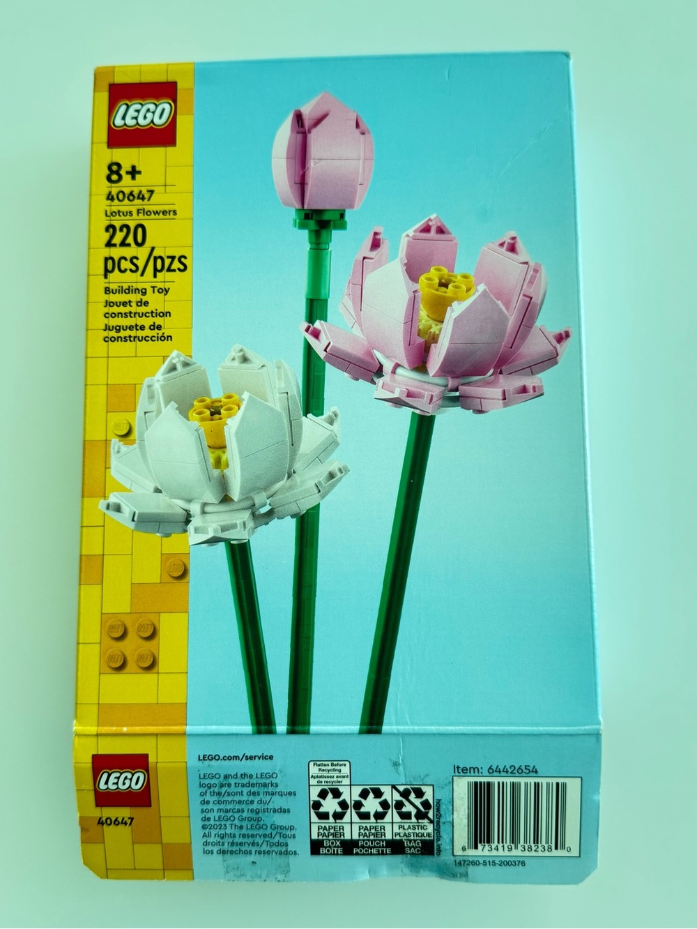 LEGO Lotus Flowers #40647 received open from store